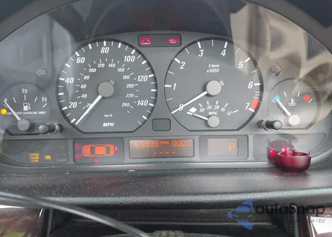 2006 BMW 325Ci z USA, uszkodzony, nr VIN WBABW33486PX85212